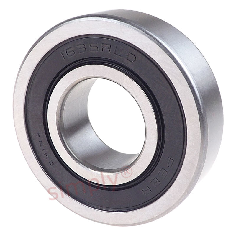 FAG 16352RS Rubber Sealed Deep Groove Ball Bearing 0.75x1.75x0.5 inch