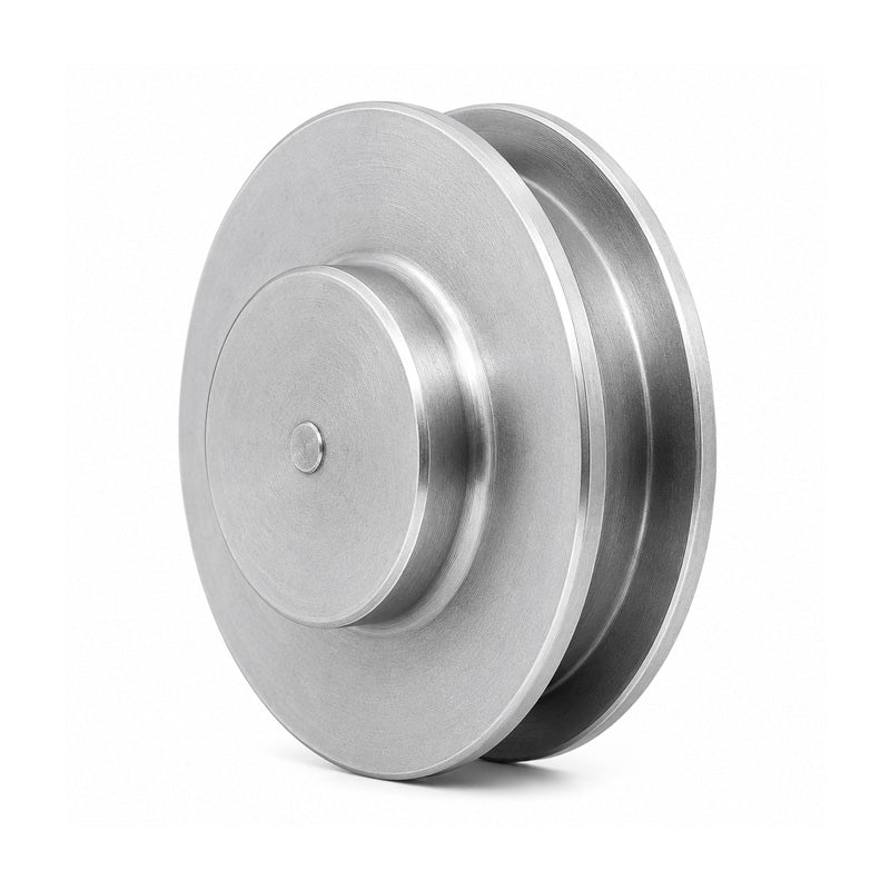 SPZ Section Un-Bored Aluminium Pulley with 1 Groove 70mm Pitch Diameter