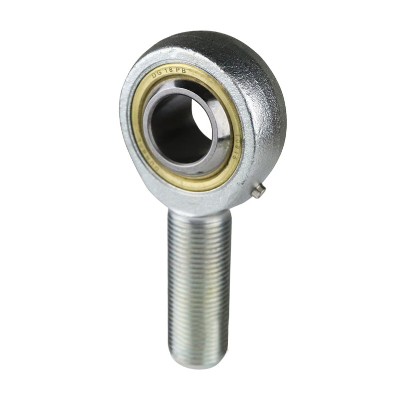 Durbal BEMN16-80-502 Maintenance Required Left Hand Metric Stainless Steel Male Rod End M16 Thread