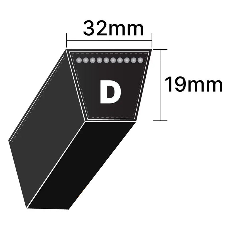 D174 Pix D-Section V-Belt