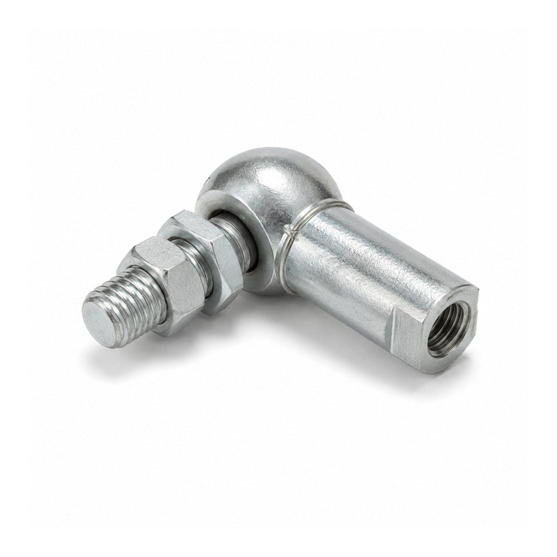 Durbal DCSL19 Left Hand Galvanised Steel Ball Joint with Safety Clip 19mm Ball Diameter M14x1.5 Thread - Allow 7-10 Days