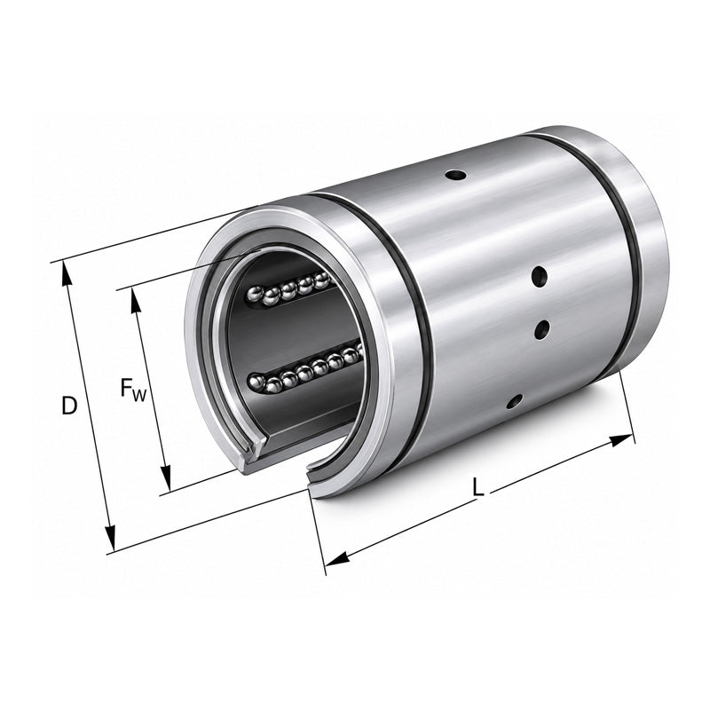 INA KNO40 Linear Ball Bearing 40x62x80mm - Allow 1-2 Days - Contact Us For Faster Delivery
