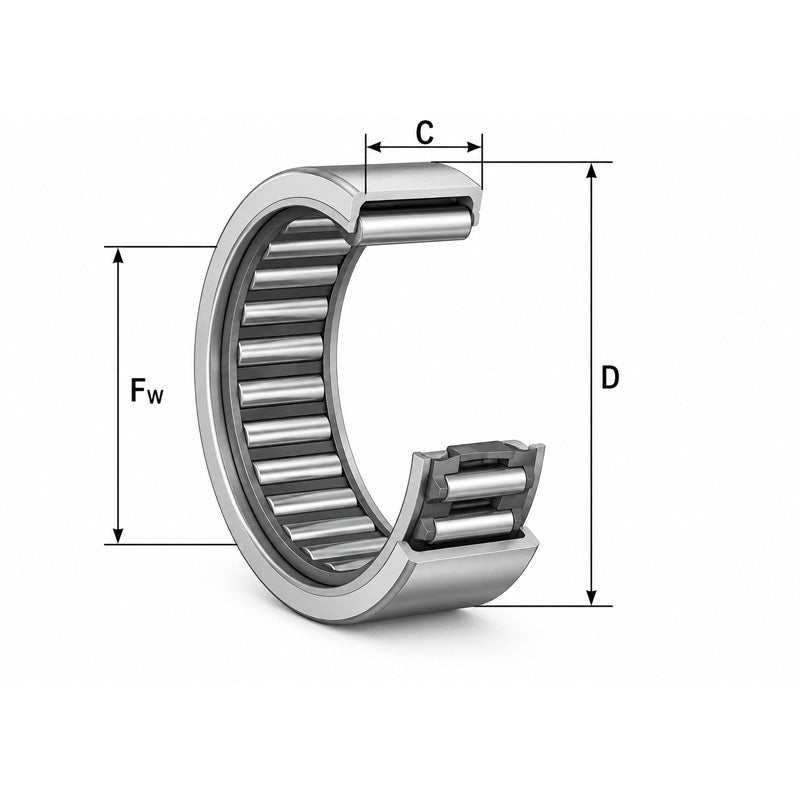 INA RNAO35-47-32 Machined Needle Roller Bearing 35x47x32mm - Allow 1-2 Days - Contact Us For Faster Delivery