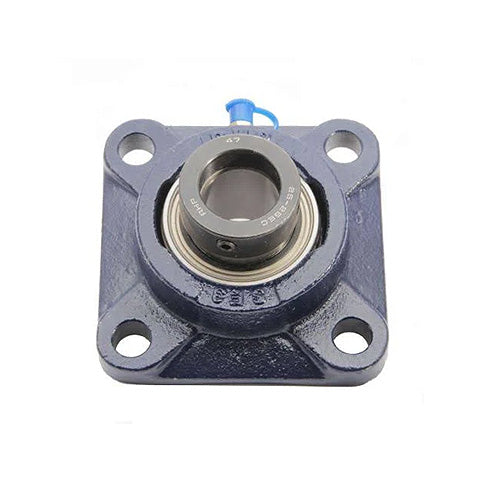 RHP SF1-1/4DECR Four Bolt Square Cast Iron Flange Housing and 1-1/4 inch Bore Eccentric Collar Full Width Insert