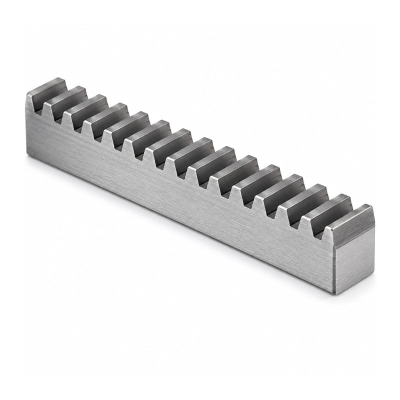 SR25/25/.5a Metric En8 Steel Rack Black Oxide Finish 2.5 MOD 20deg Pressure Angle 500mm Length