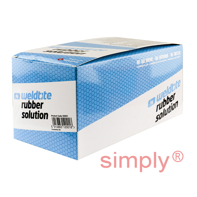 Fast Drying Vulcanising Rubber Solution 5g Tube for All Patches Except PVC