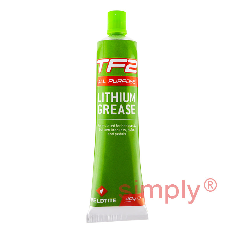 40g Tube Weldtite TF2 Lithium Grease for Wheels and Headsets