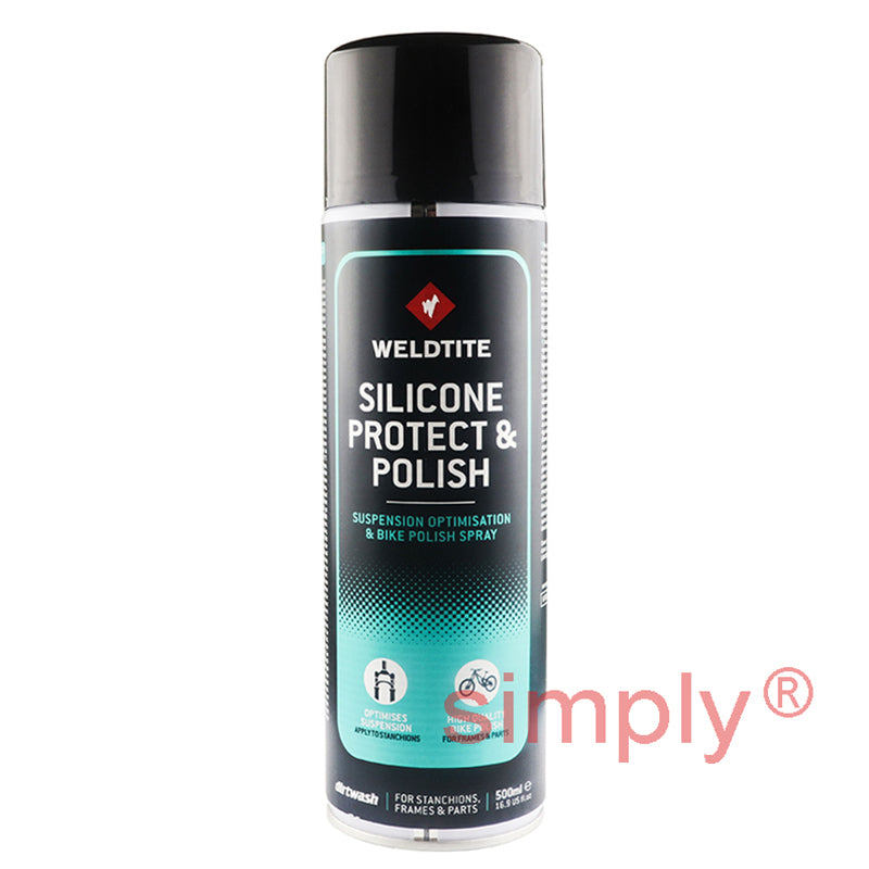 Weldtite Dirtwash Silicone Bike Polish 500ml Aerosol Spray
