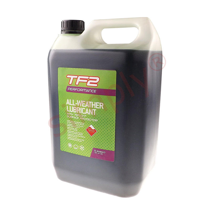5000ml Weldtite TF2 All Weather Performance Lubricant Teflon Surface Protection