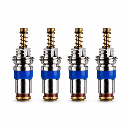 Pack of 4 High Quality Schrader Type Short Valve Cores for Up To 200psi