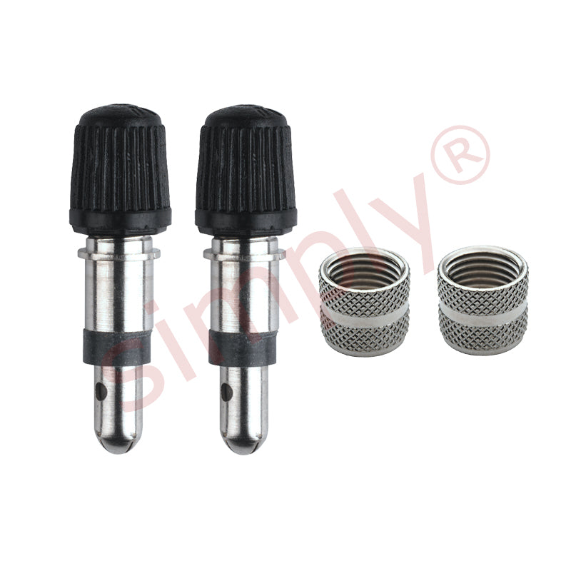 Pack of 2 Easy Pump Valves and 2 Top Nuts
