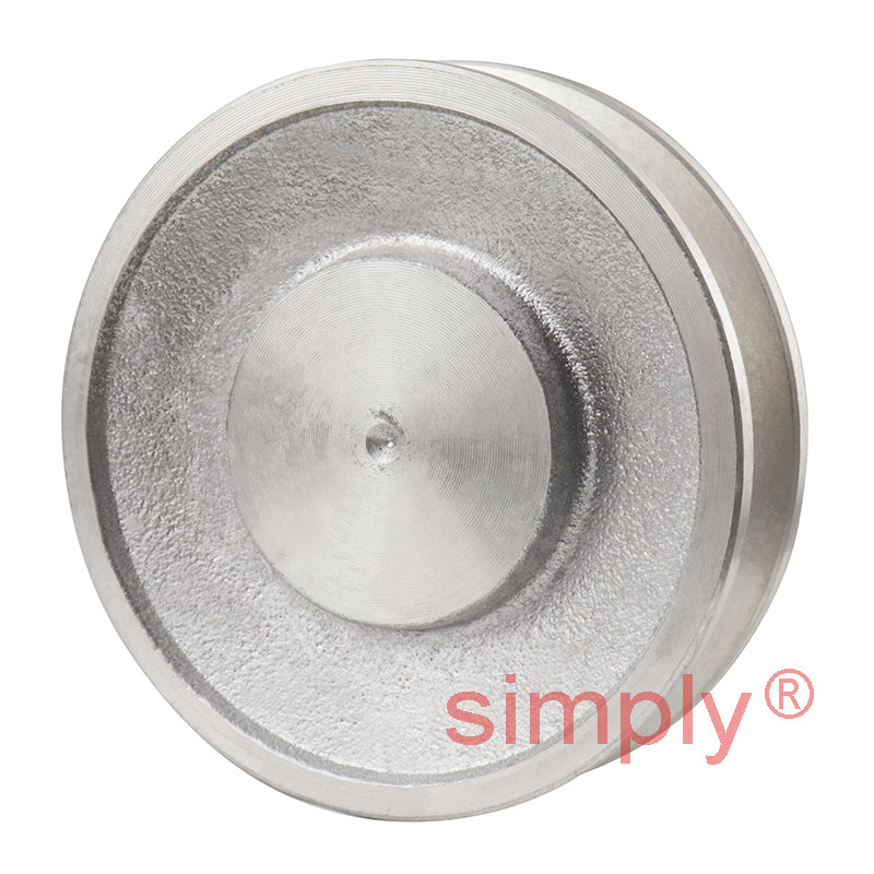 SPA Section Un-Bored Aluminium Pulley with 1 Groove 70mm Pitch Diameter