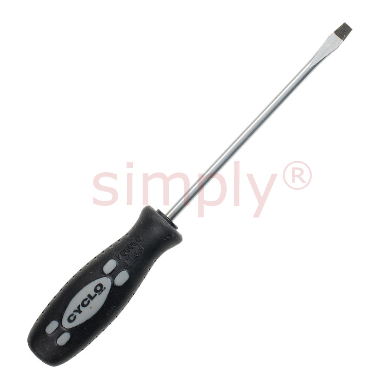 Cyclo 4x100mm Flat Blade Screwdriver