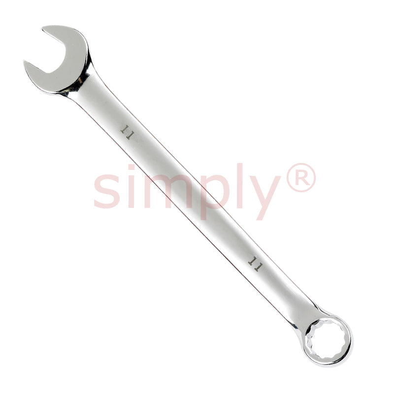 Hardened and Tempered Cyclo 11mm Open / Ring Spanner