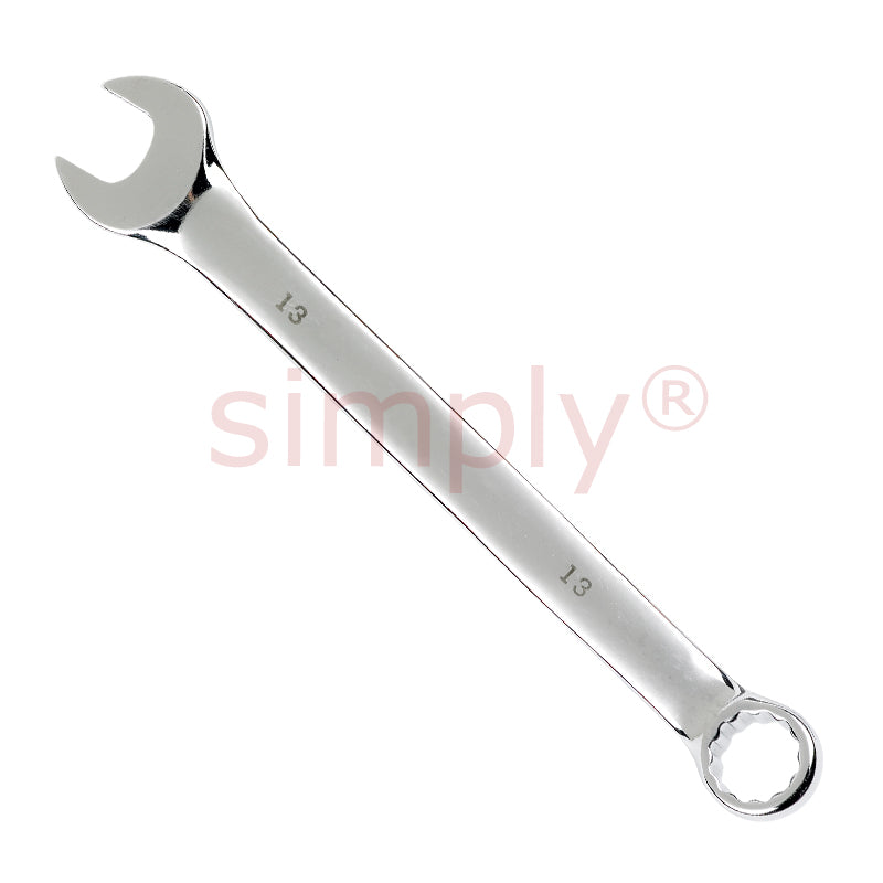 Hardened and Tempered Cyclo 13mm Open / Ring Spanner