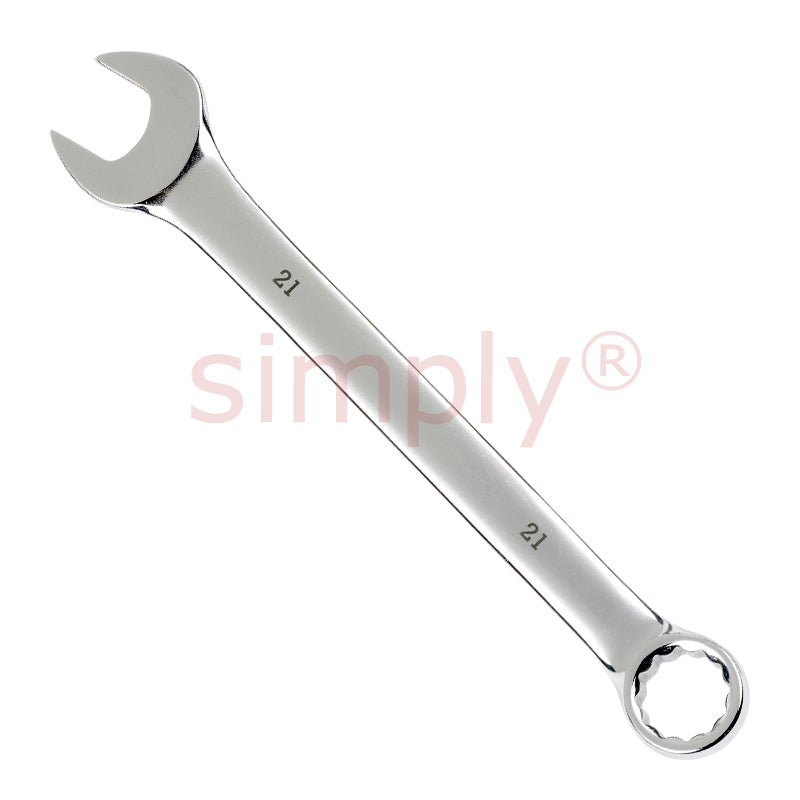 Hardened and Tempered Cyclo 21mm Open / Ring Spanner