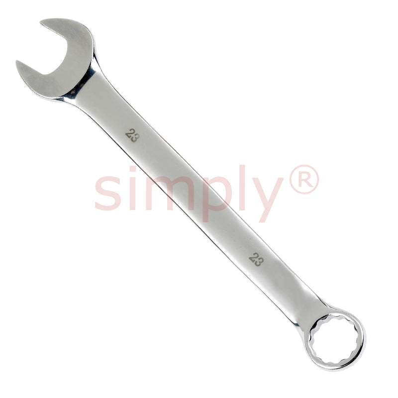 Hardened and Tempered Cyclo 23mm Open / Ring Spanner