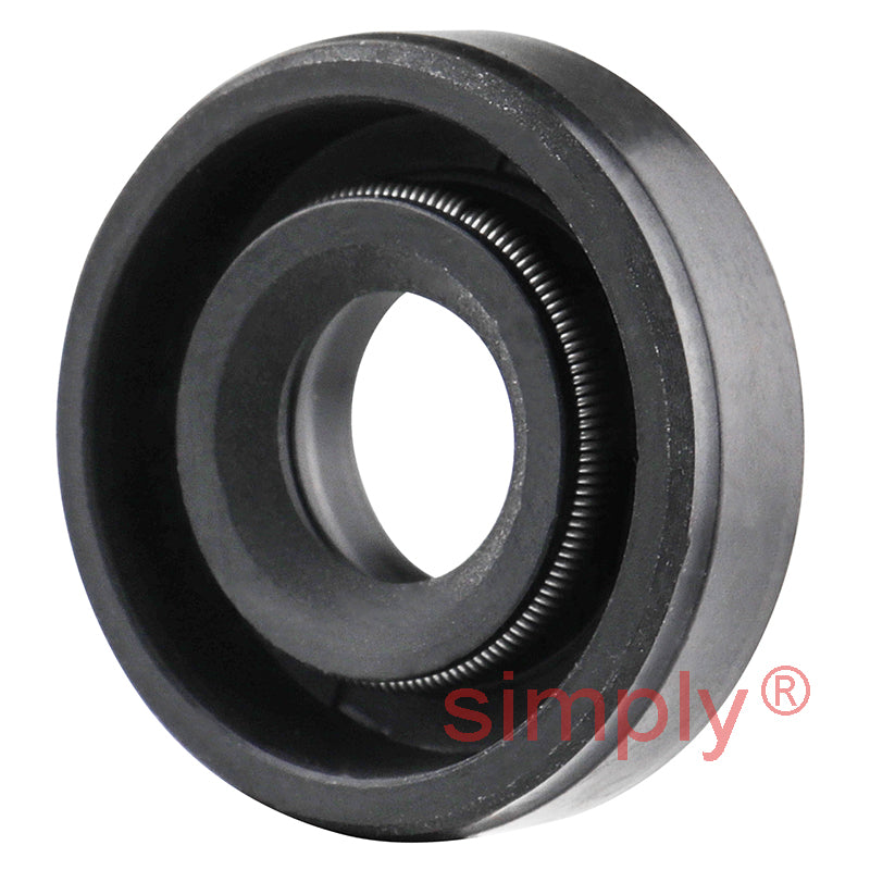 0.37x0.87x0.25TC4SS inch Imperial Fork and Damper Nitrile Rubber Oil Seal with Extra Internal Sealing Profile and Raised Outer Sealing Band on Outside Diameter