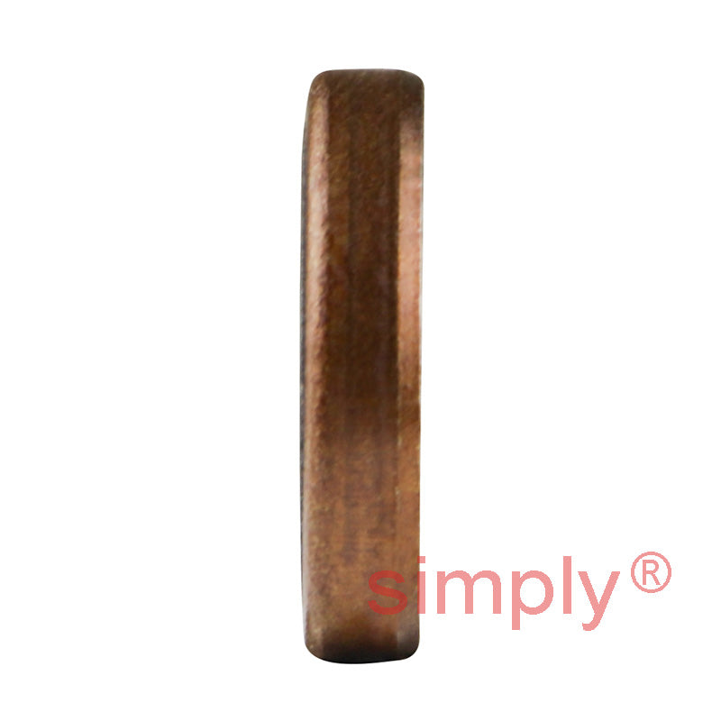 0.43x0.68x0.12 inch Metal Cased Nitrile Rubber Rotary Shaft Oil Seal Springless Design VB Style