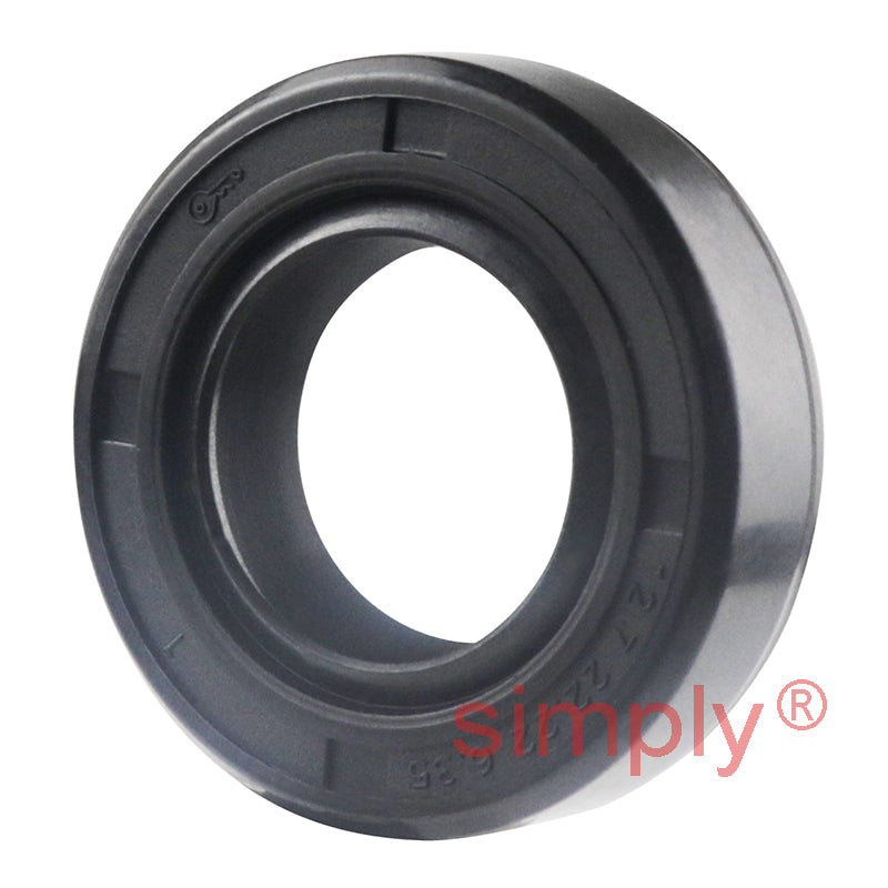 0.5x0.87x0.25 inch Nitrile Rubber Single Lip Rotary Shaft Oil Seal with Garter Spring R21 / SC