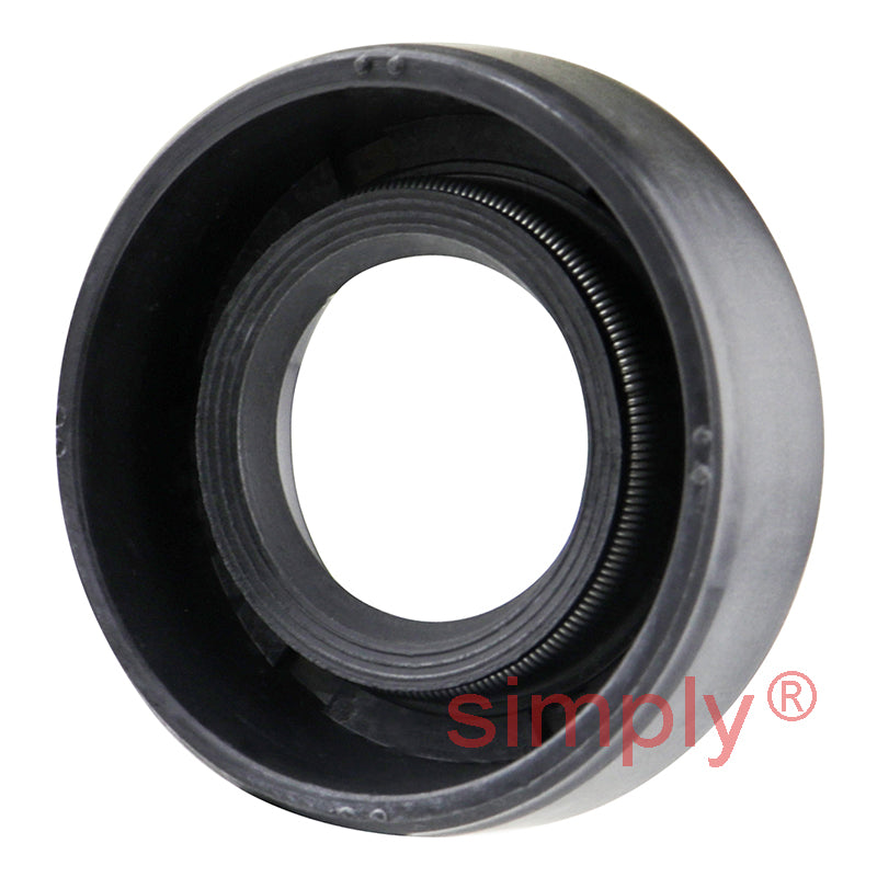 0.62x1.25x0.37 inch Nitrile Rubber Single Lip Rotary Shaft Oil Seal with Garter Spring R21 / SC Style