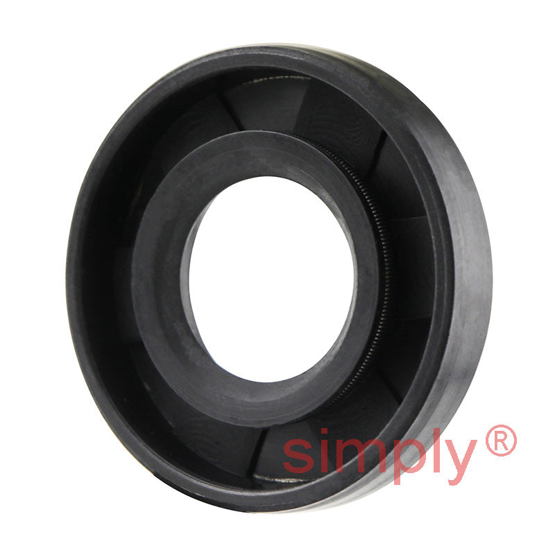 0.62x1.31x0.25 inch Nitrile Rubber Single Lip Rotary Shaft Oil Seal with Garter Spring R21 / SC