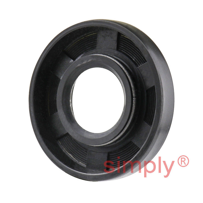 0.65x1.5x0.25 inch Nitrile Rubber Single Lip Rotary Shaft Oil Seal with Garter Spring R21 / SC