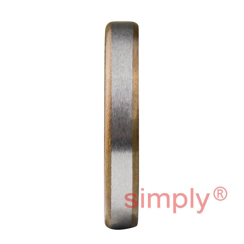 0.68x0.81x0.12 inch Metal Cased Nitrile Rubber Rotary Shaft Oil Seal Springless Design VB Style