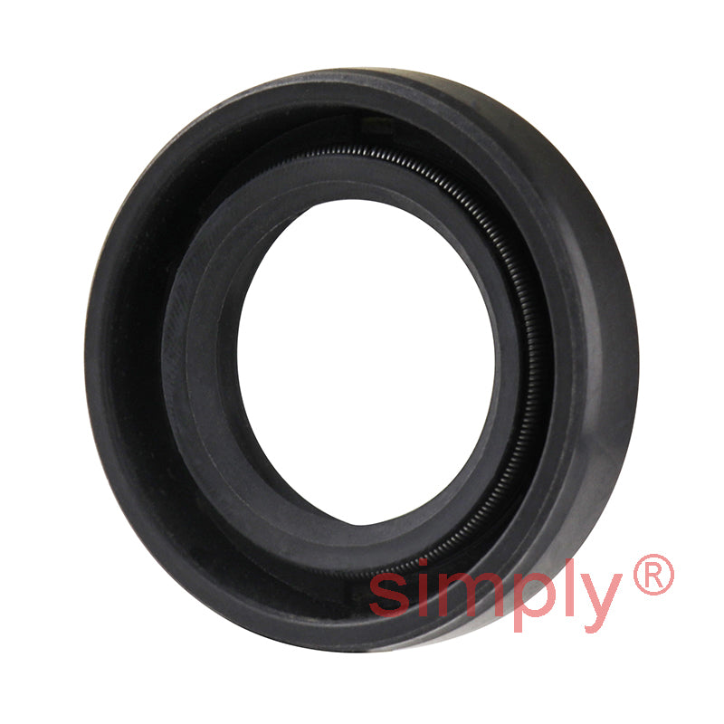0.68x1.12x0.25 inch Nitrile Rubber Double Lip Rotary Shaft Oil Seal with Garter Spring R23 / TC Style