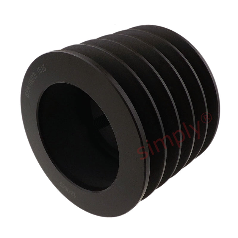 100X5SPA 100mm Pitch Diameter SPA Section Tapered Locking Bush Type Pulley with 5 Grooves (Bush not Incl.)