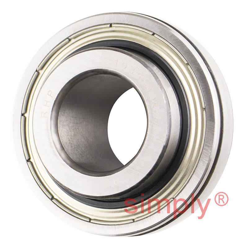 RHP 1035-30G Spherical Outer Full Width Bearing Insert 30mm Bore 72mm Outside Diameter