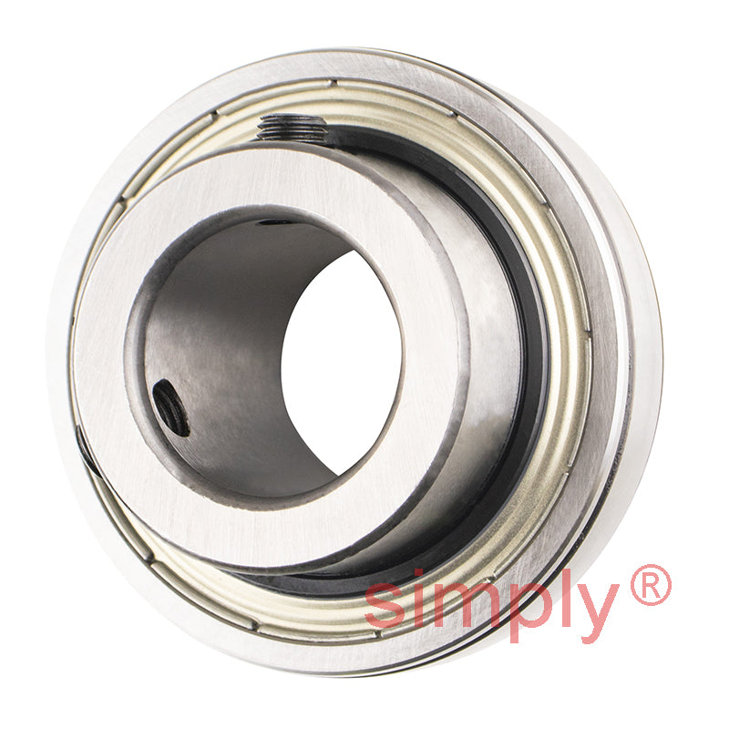 RHP 1035-30G Spherical Outer Full Width Bearing Insert 30mm Bore 72mm Outside Diameter