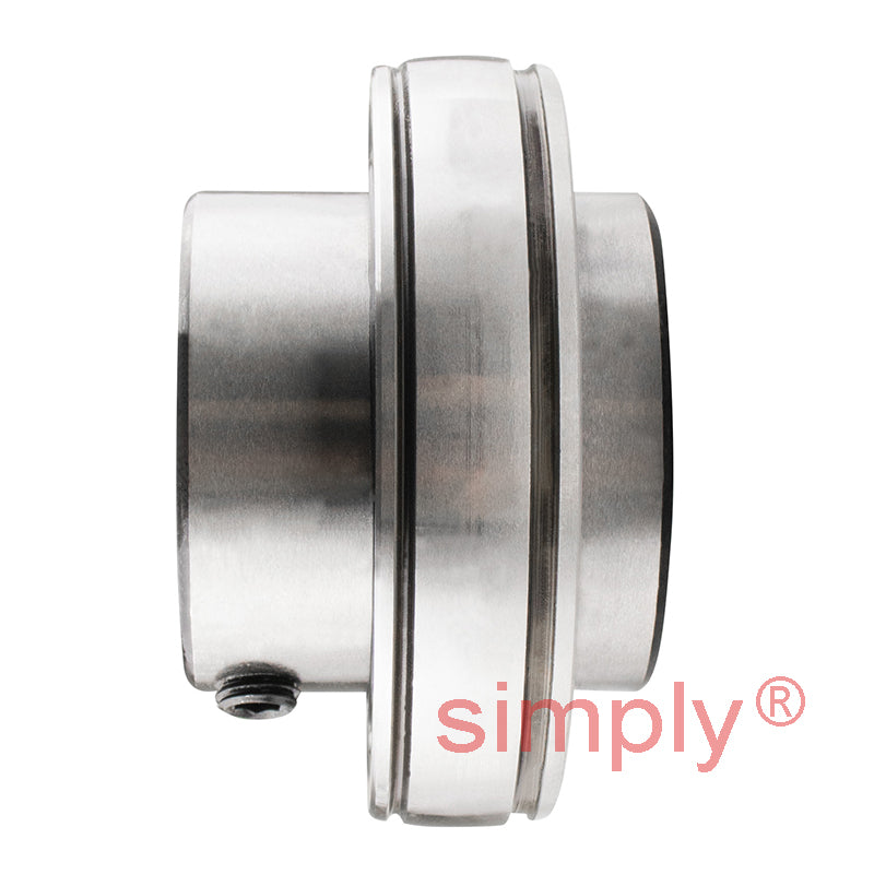 RHP 1035-30G Spherical Outer Full Width Bearing Insert 30mm Bore 72mm Outside Diameter