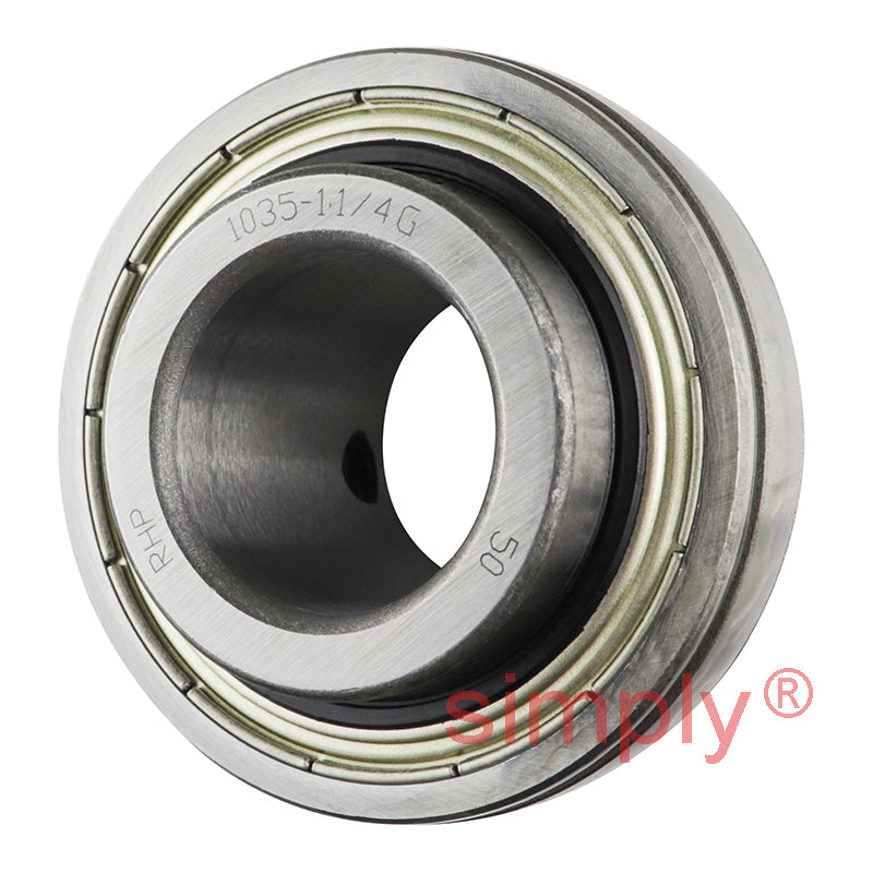 RHP 1035-35DECG Spherical Outer Full Width Bearing Insert 35mm Bore 72mm Outside Diameter