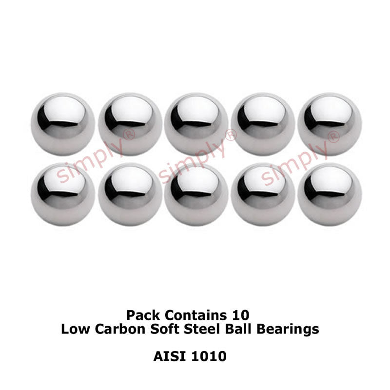 9/16 inch Diameter Low Carbon Soft Steel Ball Bearing
