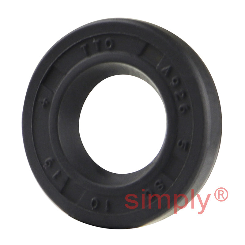 10x19x4mm Nitrile Rubber Single Lip Rotary Shaft Oil Seal SC / R21