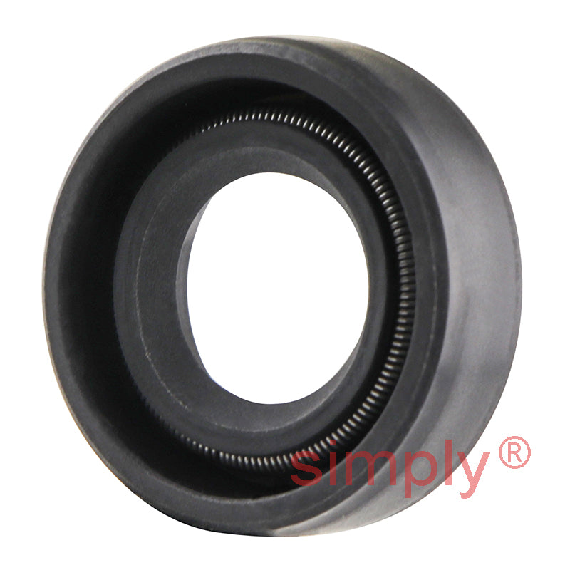 10x19x6mm Nitrile Rubber Single Lip Rotary Shaft Oil Seal with Garter Spring SC / R21