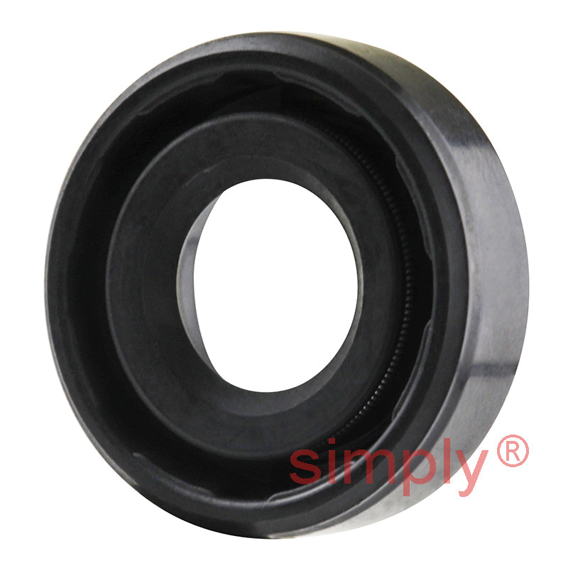 10x22x7mm Nitrile Rubber Single Lip Rotary Shaft Oil Seal with Garter Spring SC / R21