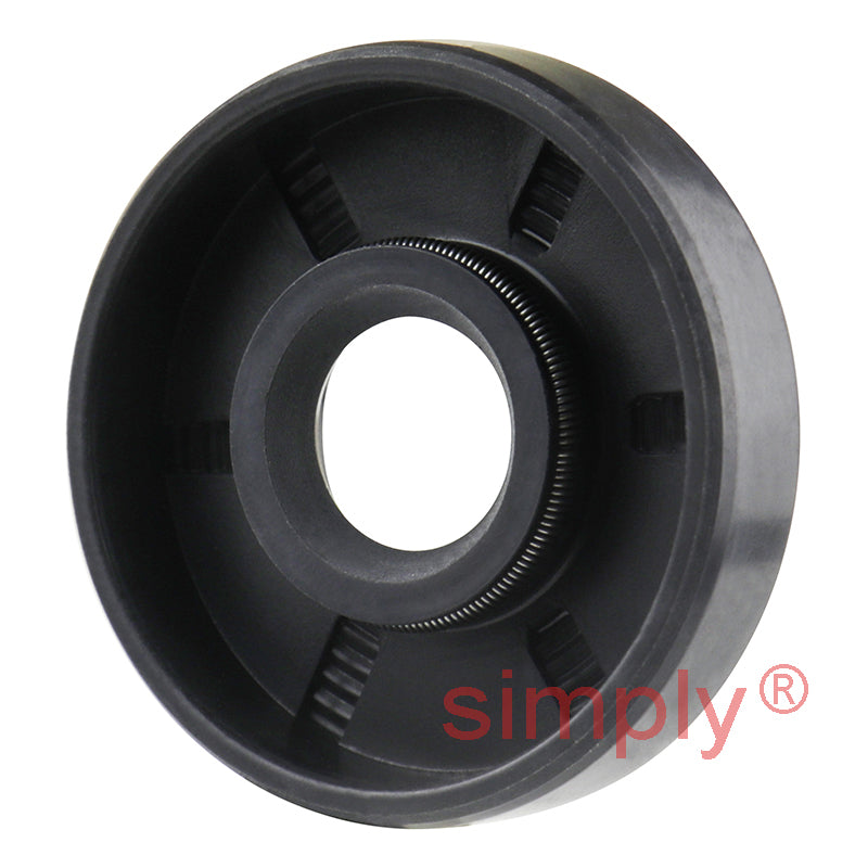 10x30x7mm Nitrile Rubber Single Lip Rotary Shaft Oil Seal with Garter Spring SC / R21