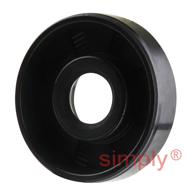 10x30x8mm Nitrile Rubber Single Lip Rotary Shaft Oil Seal with Garter Spring SC / R21