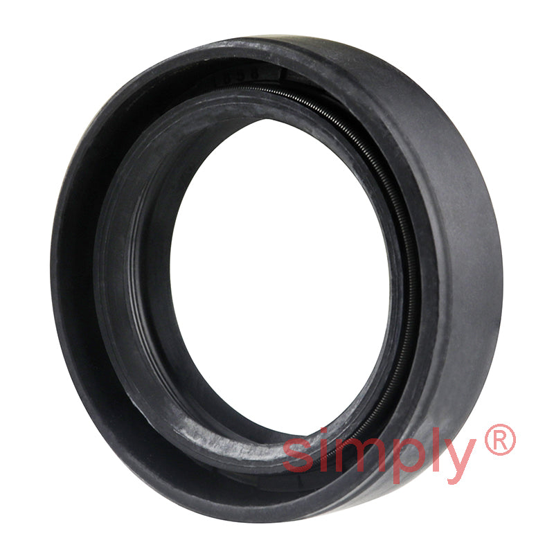 12x22x8DC Metric Fork and Damper Nitrile Rubber Oil Seal with 2 Opposite Facing Individually Sprung Sealing Lips