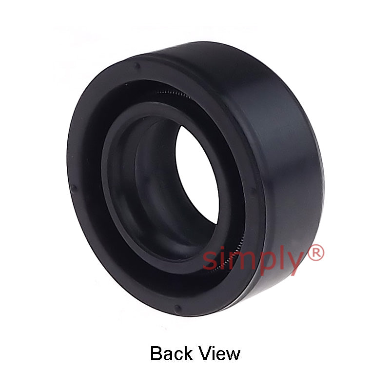 12x22x9mm Nitrile Rubber Double Lip Rotary Shaft Oil Seal with Garter Spring TC / R23