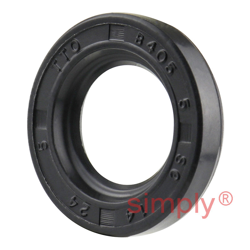 14x24x5mm Nitrile Rubber Single Lip Rotary Shaft Oil Seal SC / R21