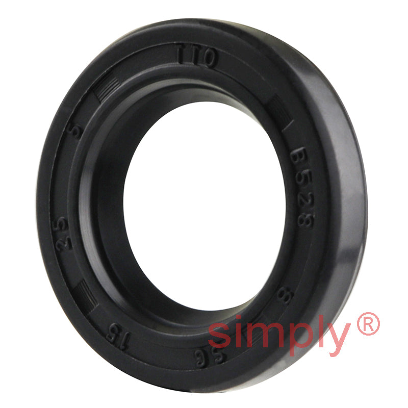 15x25x5mm Nitrile Rubber Single Lip Rotary Shaft Oil Seal SC / R21