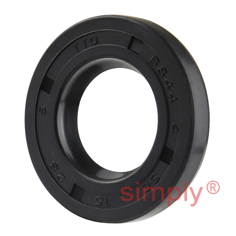 15x28x5mm Nitrile Rubber Single Lip Rotary Shaft Oil Seal SC / R21