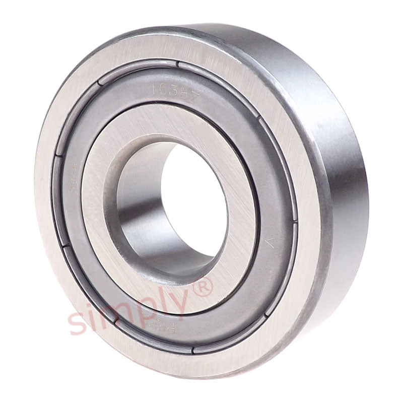 Major Branded 1638ZZ Metal Shielded Deep Groove Ball Bearing 0.75x2x0.5625 inch