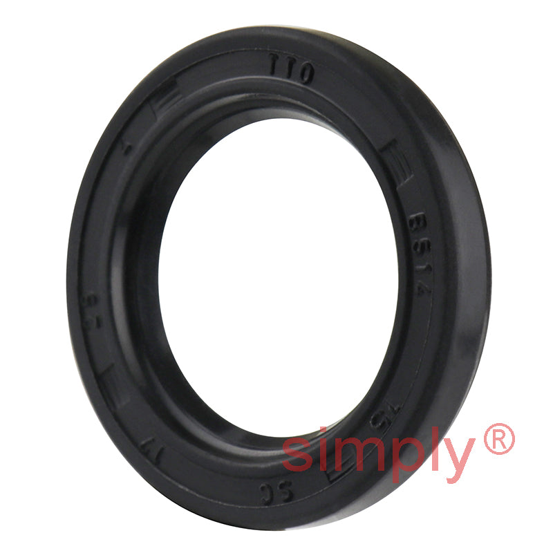 17x25x4mm Nitrile Rubber Single Lip Rotary Shaft Oil Seal SC / R21