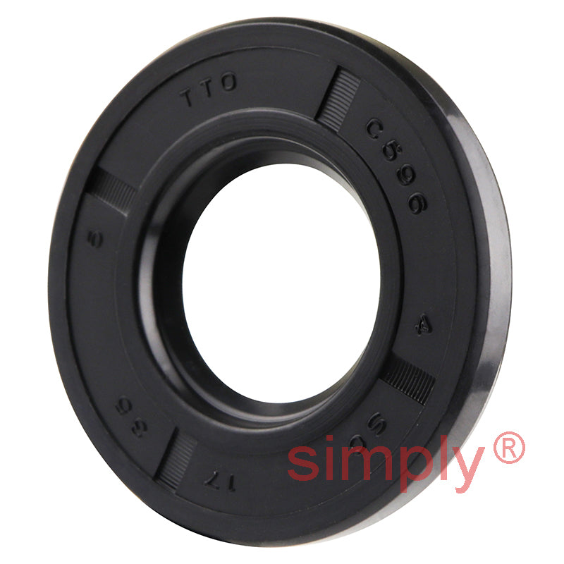 17x35x5mm Nitrile Rubber Single Lip Rotary Shaft Oil Seal SC / R21