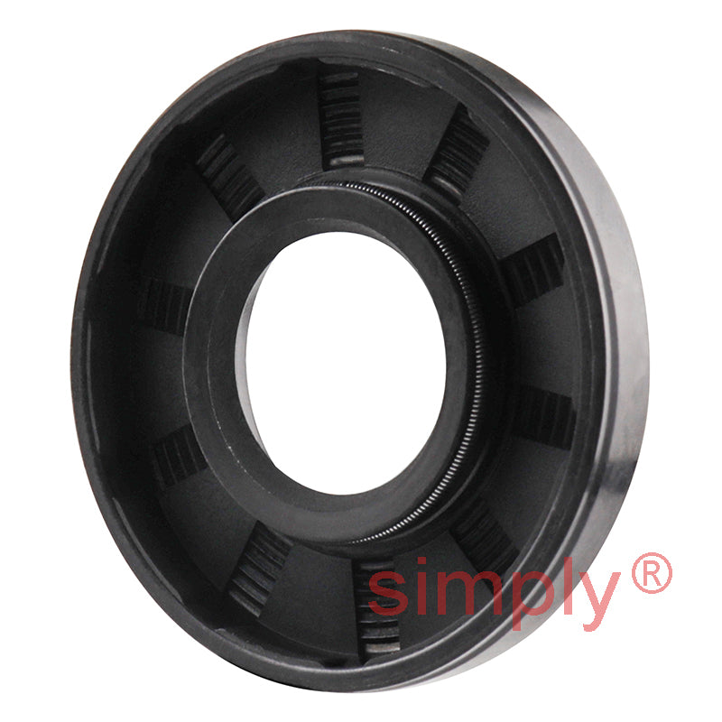 17x40x6mm Nitrile Rubber Single Lip Rotary Shaft Oil Seal with Garter Spring SC / R21