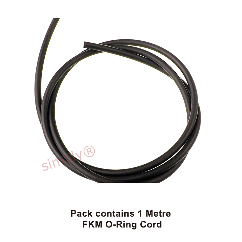 2mm Section FKM 75 Shore O-Ring Cord